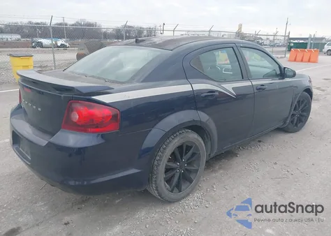 2014 Dodge Avenger Se from USA, damaged, VIN 1C3CDZAB8EN131522